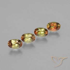 Pedras preciosas de Andaluzita Multicolorido natural de 2.27 ct, oval, VS