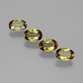 Pedras preciosas de Andaluzita Multicolorido natural de 1.59 ct, Corte Oval, VS