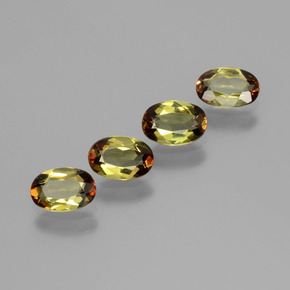Pedras preciosas de Andaluzita Multicolorido natural de 1.59 ct, Corte Oval, VS