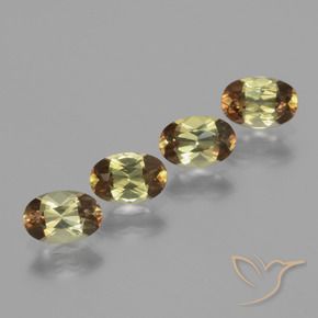 Pedras preciosas de Andaluzita Multicolorido natural de 1.76 ct, oval, VS
