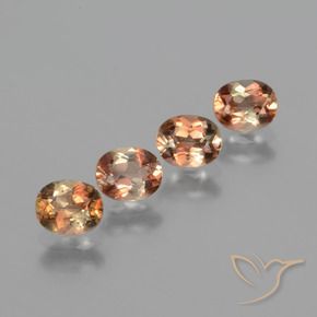 Pedras preciosas de Andaluzita Multicolorido natural de 1.69 ct, oval, VS