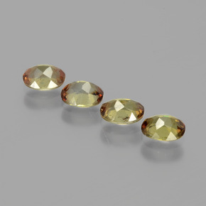 Pedras preciosas de Andaluzita Multicolorido natural de  ct, Corte Oval, VS