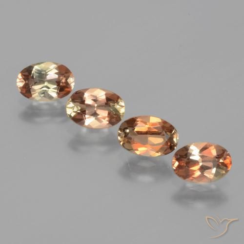 1.91ctw Natural Multicolorido Andaluzita, oval, VS