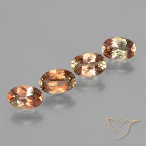 Pedras preciosas de Andaluzita Multicolorido natural de 1.91 ct, oval, VS