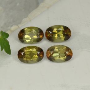 Pedras preciosas de Andaluzita Multicolorido natural de 2.18 ct, Corte Oval, VS