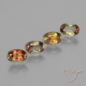 Pedras preciosas de Andaluzita Multicolorido natural de 2.11 ct, oval, VS