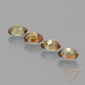 Pedras preciosas de Andaluzita Multicolorido natural de 2.11 ct, oval, VS