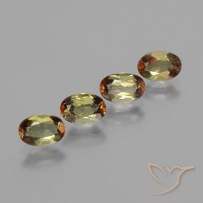 Pedras preciosas de Andaluzita Multicolorido natural de 1.97 ct, oval, VS