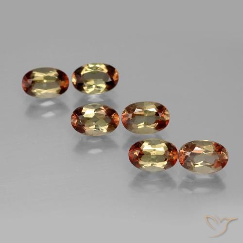 2.95ctw Natural Multicolorido Andaluzita, oval, VS