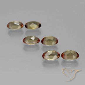 Pedras preciosas de Andaluzita Multicolorido natural de 2.95 ct, oval, VS