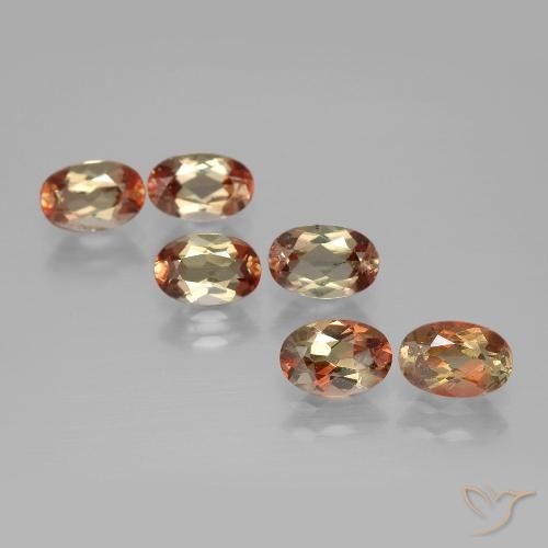 2.90ctw Natural Multicolorido Andaluzita, oval, VS