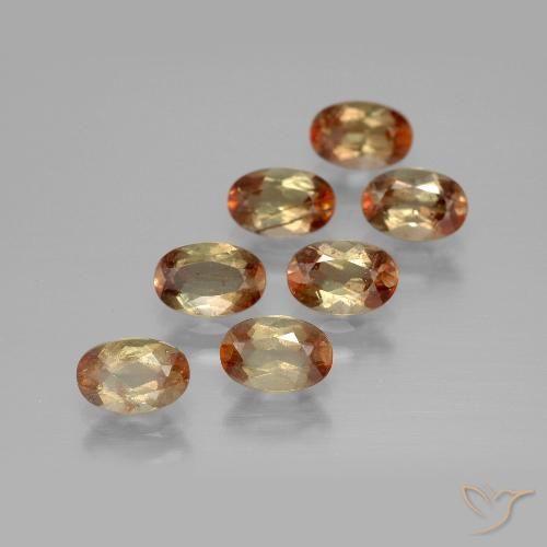 3.46ctw Natural Multicolorido Andaluzita, oval, VS