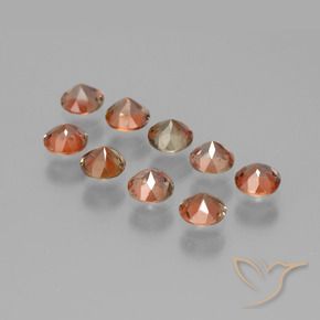 Pedras preciosas de Andaluzita Multicolorido natural de 2.44 ct, Redondo, VS