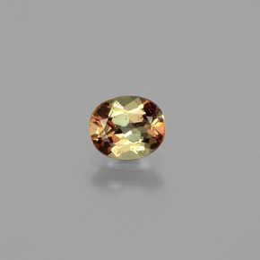 Andaluzita Multicolorido Natural 0.71ct, Corte Oval, VS