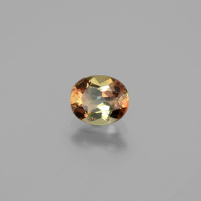 Andaluzita Multicolorido Natural 0.71ct, Corte Oval, VS