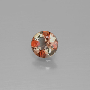 Andaluzita Multicolorido Natural 0.48ct, Corte Redondo, VS