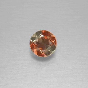 Andaluzita Laranja acastanhado Natural 0.45ct, Corte Redondo, VS