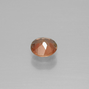Andaluzita Laranja acastanhado Natural 0.45ct, Corte Redondo, VS