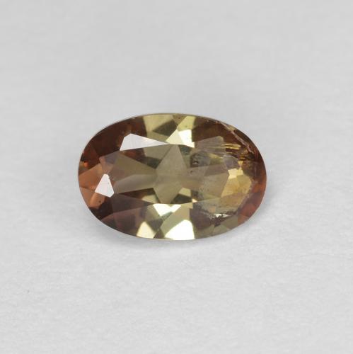 Andaluzita Multicolorido Natural 0.48ct, Corte Oval, VS