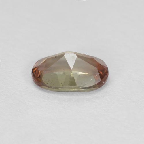 Andaluzita Multicolorido Natural 0.48ct, Corte Oval, VS