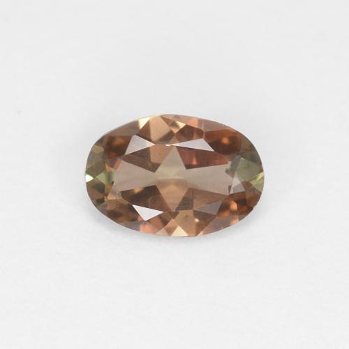 Andaluzita Multicolorido Natural 0.33ct, Corte Oval, VVS-VS