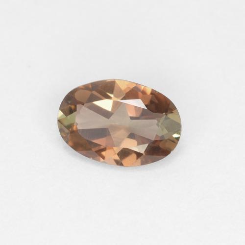 Andaluzita Multicolorido Natural 0.33ct, Corte Oval, VVS-VS