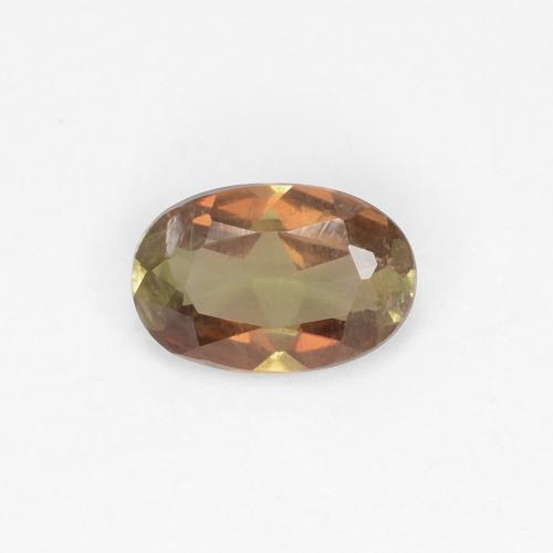 Andaluzita Multicolorido Natural 0.37ct, Corte Oval, VS