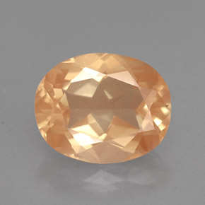 Andesina labradorita amarelo natural 2,44ct, corte oval, VVS-VS