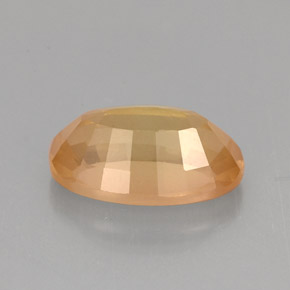 Labradorita andesina champanhe Natural 2.89ct, Corte Oval, VVS