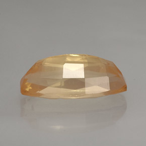 Andesina labradorita amarelo natural 3,04ct, forma extravagante, VVS
