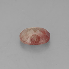 Andesina labradorita vermelho natural 1,36ct, transparente, transparente/translúcido