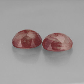 Pedras preciosas de andesina labradorita vermelho natural de  ct, transparente, transparente/translúcido