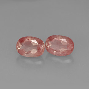 Pedras preciosas de andesina labradorita vermelho natural de  ct, transparente, transparente/translúcido
