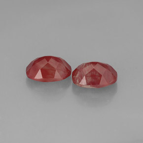 Pedras preciosas de andesina labradorita vermelho natural de  ct, transparente, transparente/translúcido