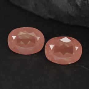 Pedras preciosas de andesina labradorita vermelho natural de 3,02 ct, corte oval, VVS-VS