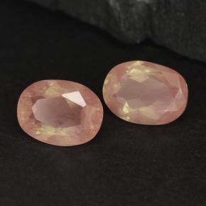 Pedras preciosas de andesina labradorita vermelho natural de 2,86 ct, corte oval, VVS-VS