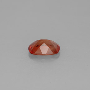 Labradorita andesina mel de laranja Natural 1.43ct, Almofada cortada, VVS-VS