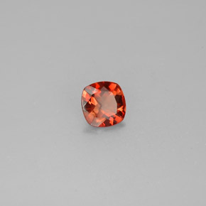 Labradorita andesina mel de laranja Natural 0.63ct, Almofada cortada, VS