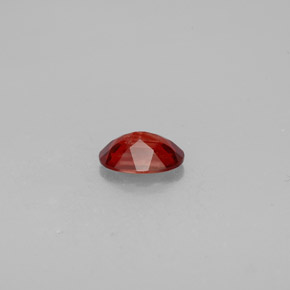 Labradorita andesina mel vermelho Natural 0.94ct, Corte Oval, VS