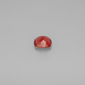 Andesina labradorita vermelho natural 0,72ct, almofada cortada, VS-SI