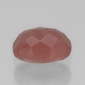 Andesina labradorita vermelho natural 1,50ct, transparente, transparente/translúcido