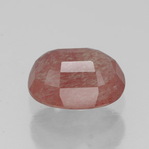 Andesina labradorita vermelho natural 1,44ct, transparente, transparente/translúcido