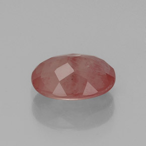 Andesina labradorita vermelho natural 1,06ct, transparente, transparente/translúcido