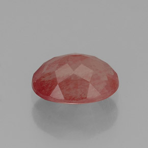 Andesina labradorita vermelho natural 1,09ct, transparente, transparente/translúcido