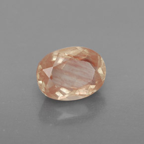 Andesina labradorita vermelho natural 1,49ct, transparente, transparente/translúcido