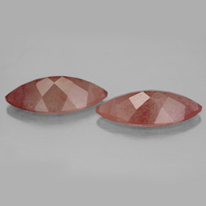Pedras preciosas de andesina labradorita vermelho natural de  ct, transparente, transparente/translúcido