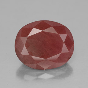 Labradorita andesina mel vermelho Natural 4.60ct, Transparente, Transparente/Translúcido