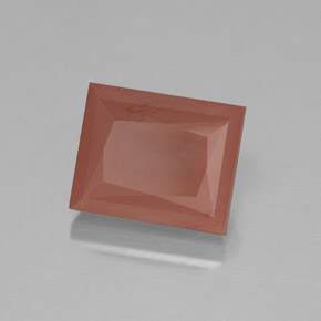 Andesina labradorita laranja natural 3,03ct, transparente, transparente/translúcido
