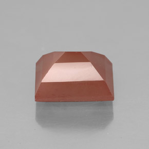 Andesina labradorita laranja natural 3,03ct, transparente, transparente/translúcido