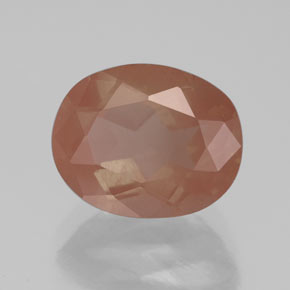 Andesina labradorita laranja natural 2,72ct, transparente, transparente/translúcido